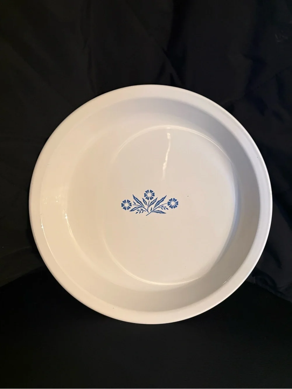 Corningware Blue Cornflower P-309 pie plate
